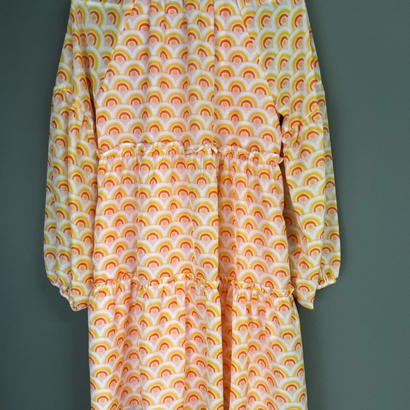 J MARIE Summer Tiered Dress Size S - Picture 2 of 4